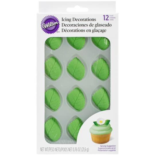 Shop For The Wilton Icing Decorations Leaves At Michaels